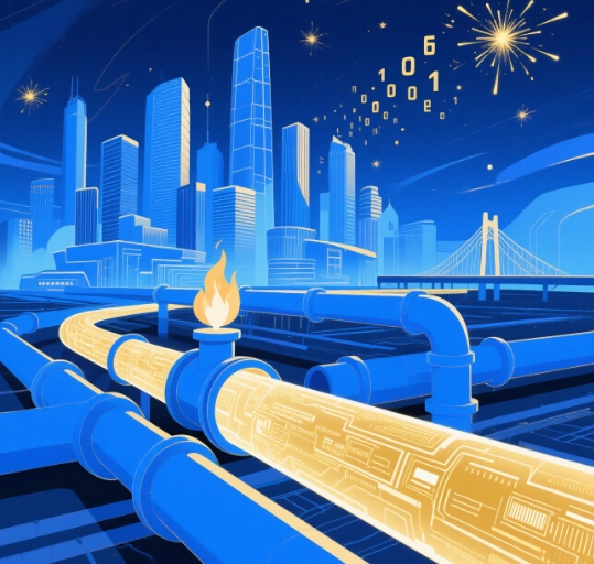 智慧燃?xì)猓狐c(diǎn)燃城市未來的數(shù)字火種