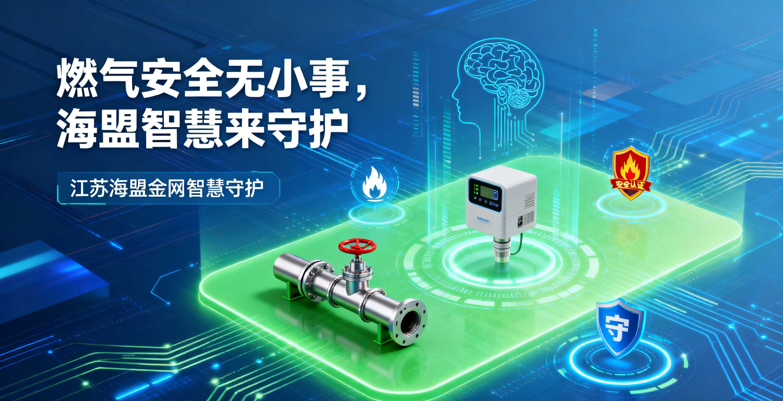 燃?xì)獍踩珶o小事，海盟智慧來守護(hù)