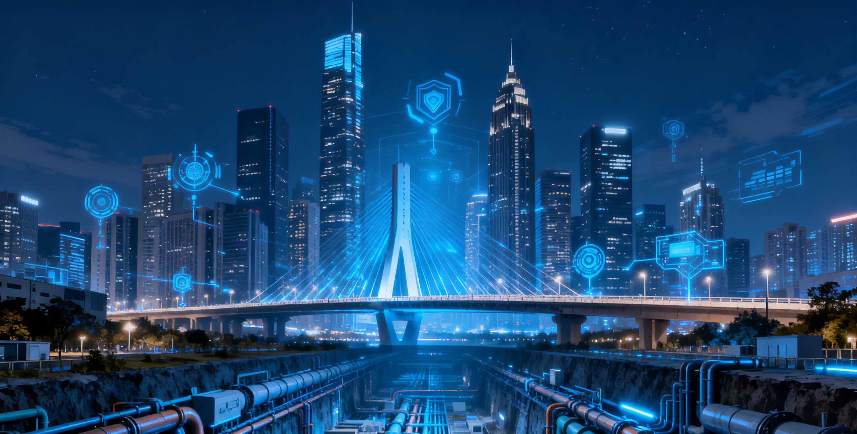 科技為盾！全方位守護(hù)城市 “生命線” 安全